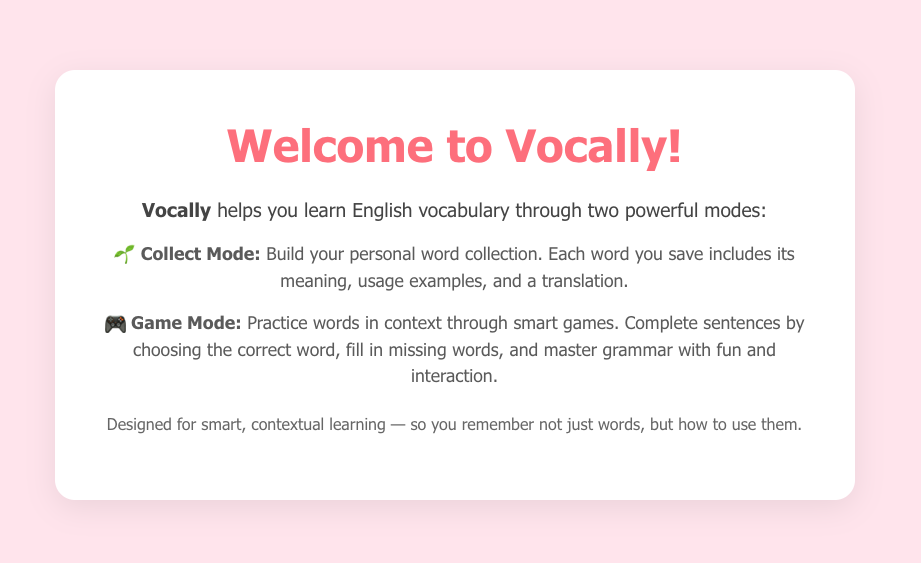 Vocally App